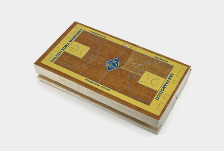 Made With Real Game-used Court Wood 