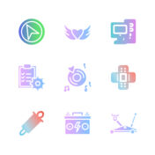 Wheel Generic Flat Gradient icon