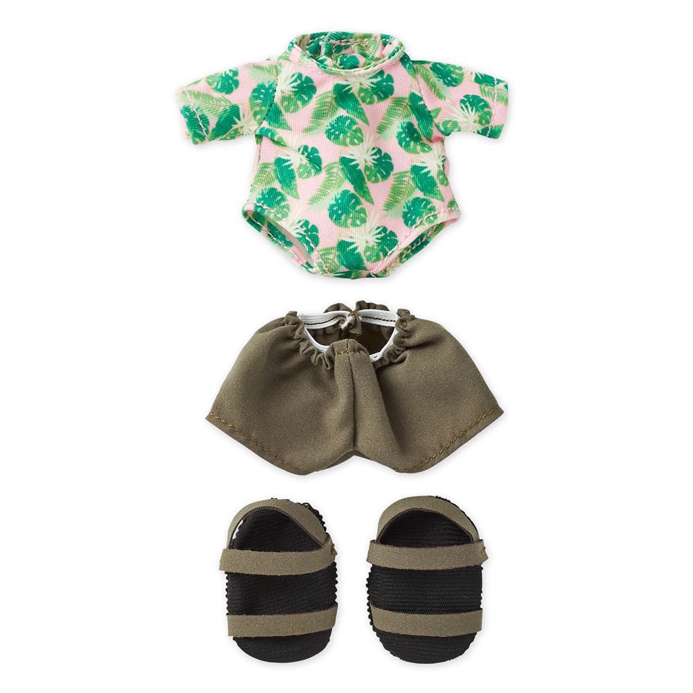 Disney nuiMOs Outfit – Rash Guard with Shorts and Strap Sandals is available online for purchase