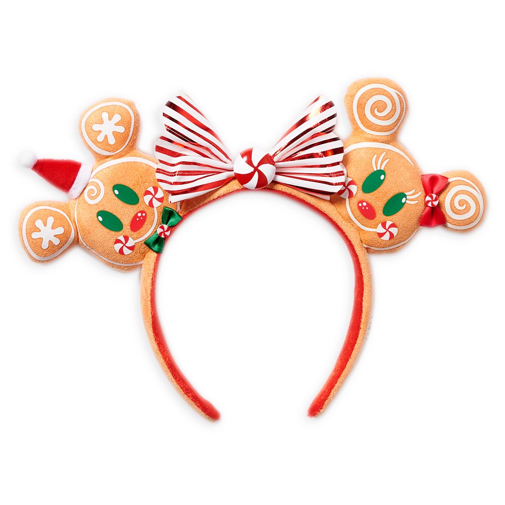 Minnie Mouse Gingerbread Man Ear Headband is now available