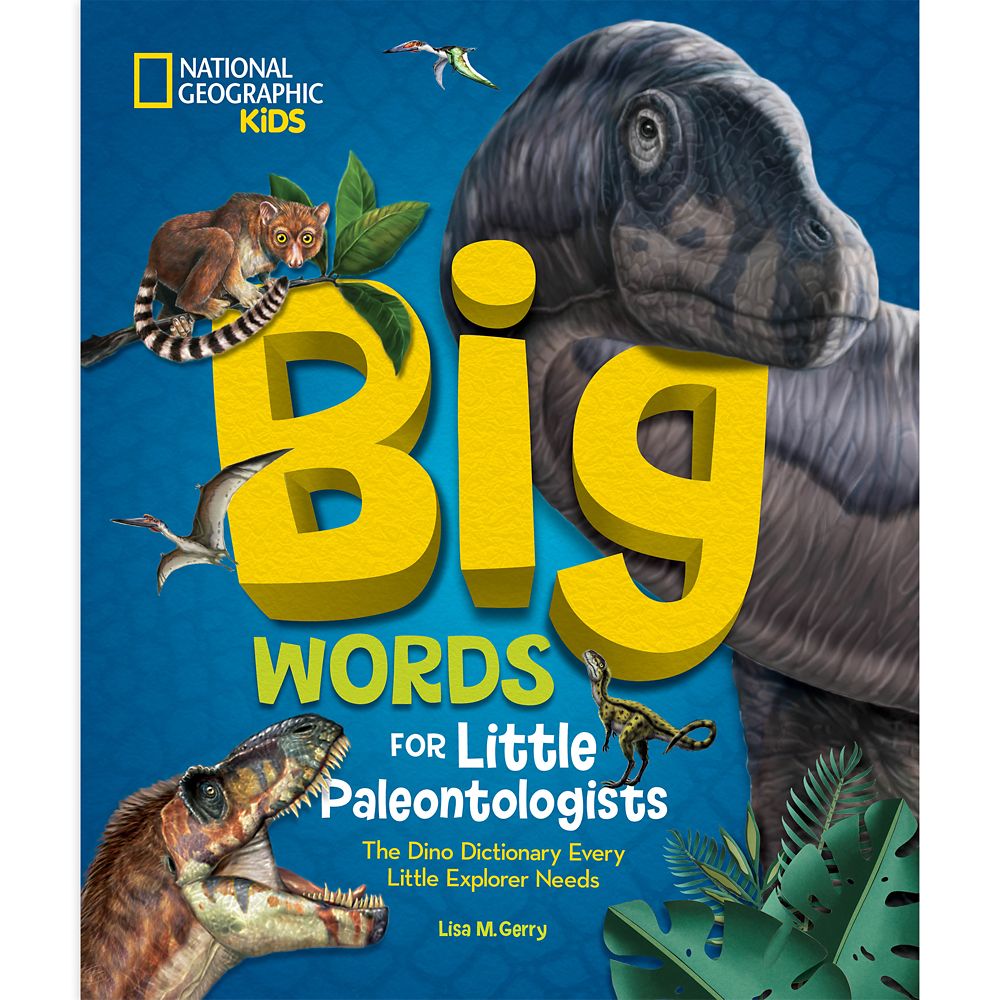 National Geographic Kids Big Words for Little Paleontologists Book is available online for purchase