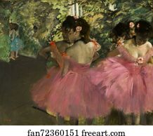  Art Print - Ballerinas In Pink