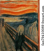  Art Print - The Scream, 1893