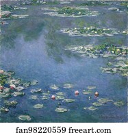  Art Print - Water Lilies