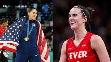 Caitlin Clark Draws Kelsey Plum Comparisons After “Launching” Mini-Basketballs Into the Stands