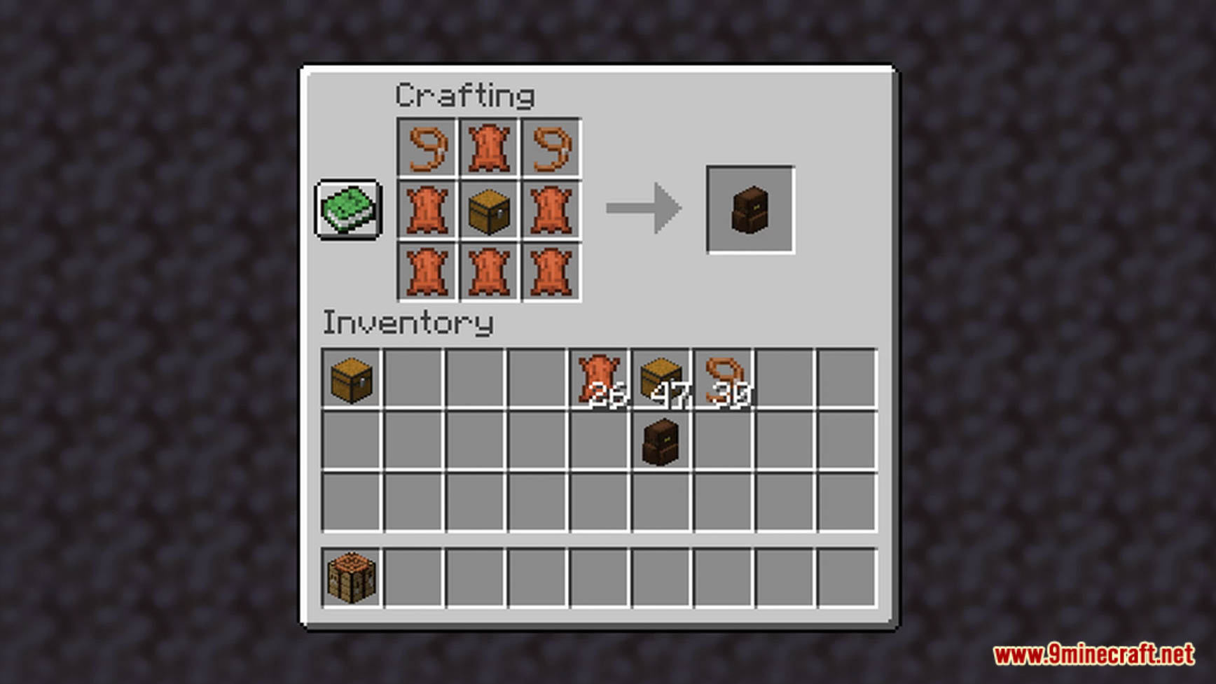 Dyeable Backpacks Data Pack (1.19.3, 1.18.2) - Backpack In Minecraft! 3