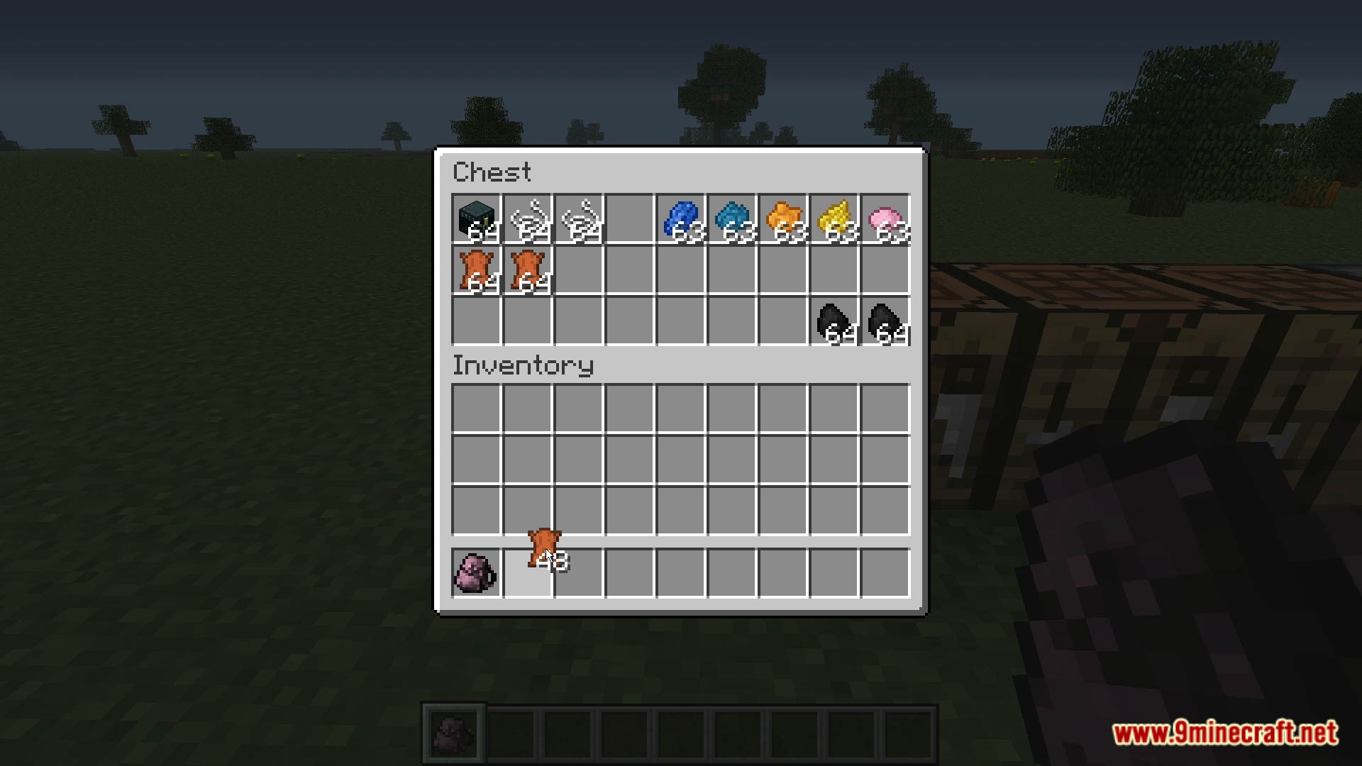 Dyeable Backpacks Data Pack (1.19.3, 1.18.2) - Backpack In Minecraft! 10