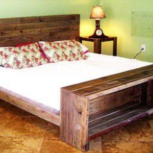 Pallet Platform Bed