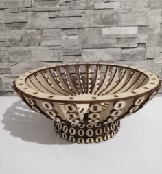 Laser Cut Grape Candy Bowl DXF File Free Download - 3axis.co