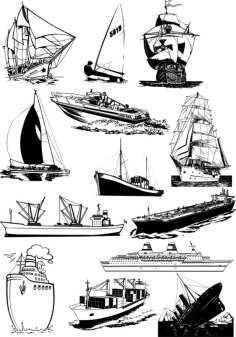 Sailing Ship Free Vector