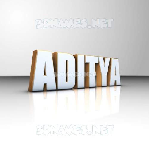 Aditya Name 3d Wallpaper