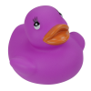 a purple rubber ducky