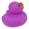 a purple rubber ducky