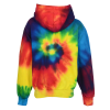 a colorful tie dye hoodie