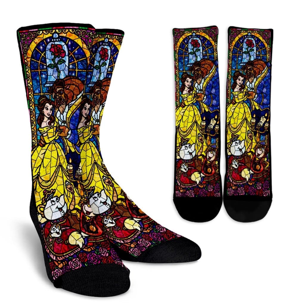 Beauty And The Beast Socks