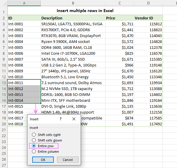 how-to-insert-multiple-rows-in-excel-with-shortcut-and-other-ways