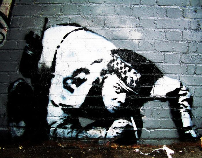 Banksy Graffiti Drawings (106 pics)