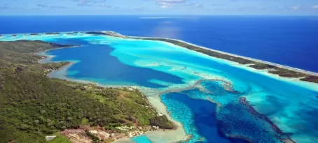 Snorkel the clear waters of Tahiti