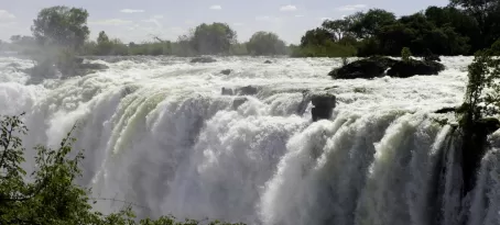 A view of Victoria Falls