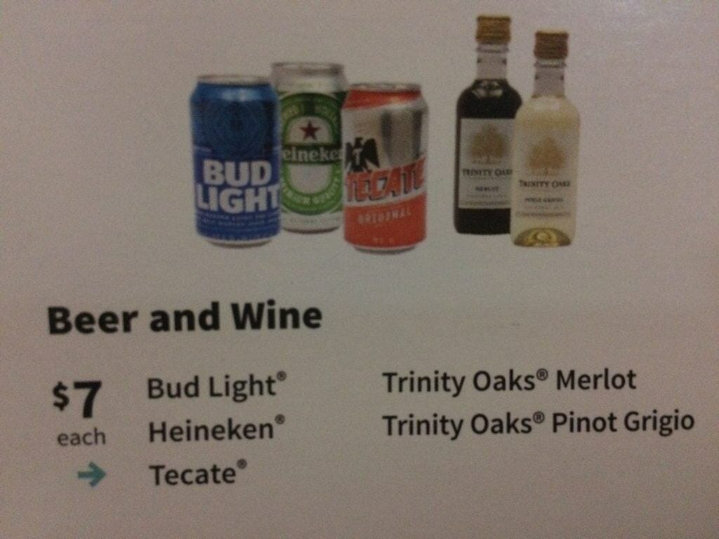 Spirit-Airlines-Drinks