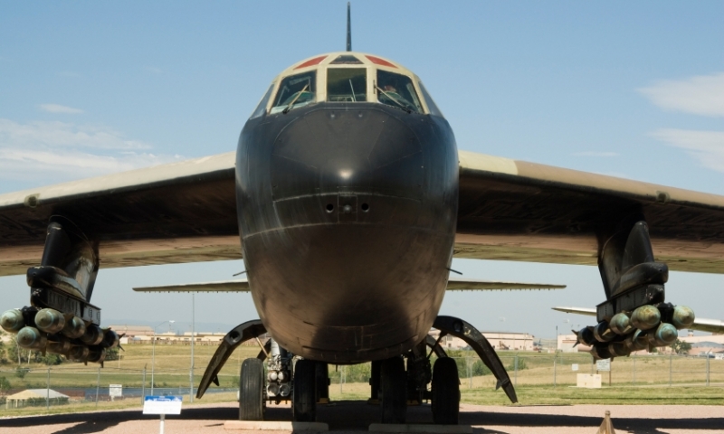 Boeing B-52D Bomber at the South Dakota Air and Space Museum