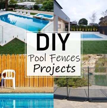 10 DIY Pool Fences Projects