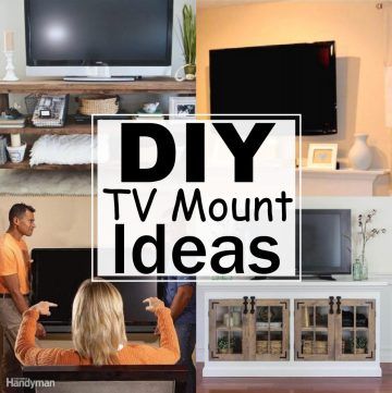 16 DIY TV Mount Ideas