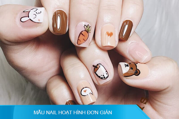 TOP 100 mẫu nail vẽ hoa đơn giản độc đáo không thể rời mắt