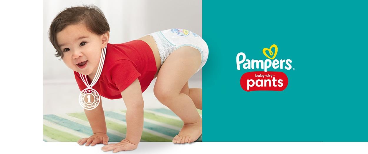 Plienkové nohavičky PAMPERS Pants