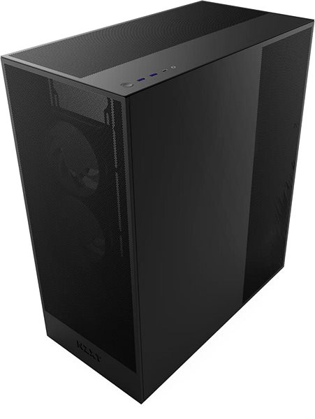 PC skrinka NZXT H7 Flow (2024) All Black ...