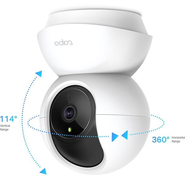 Überwachungskamera TP-LINK Tapo C200 Pan/Tilt Home Security WLAN Kamera 1080p Mermale/Technologie