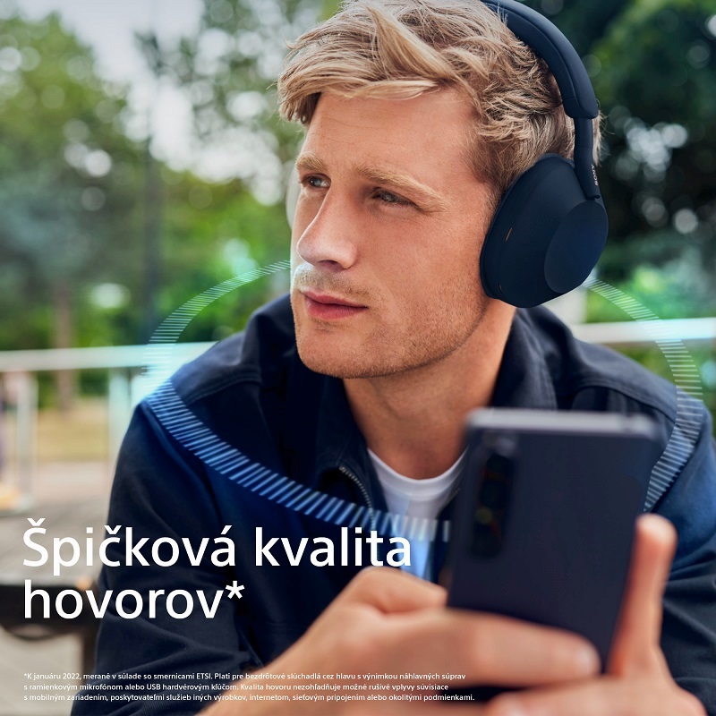 Bezdrôtové slúchadlá Sony Noise Cancelling WH-1000XM5