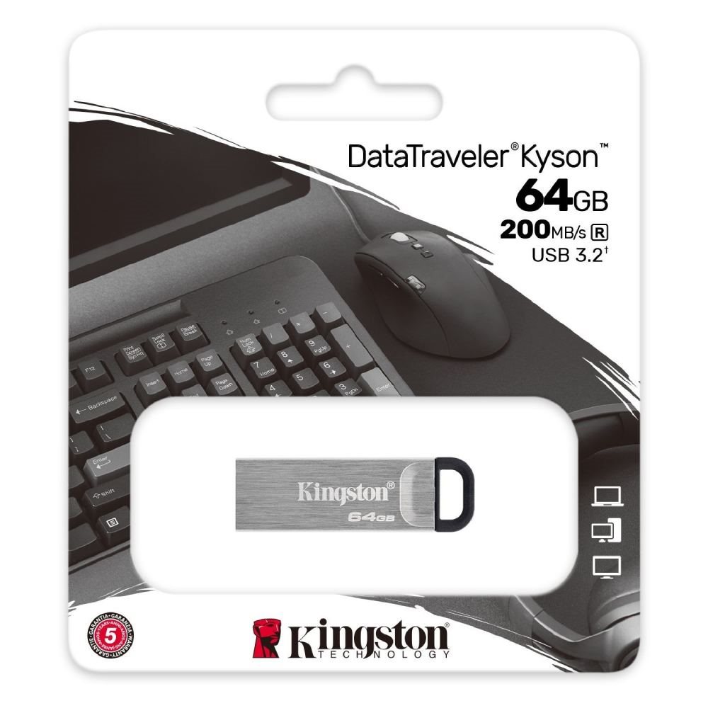 Kingston DataTraveler Kyson 64GB Flash-Laufwerk