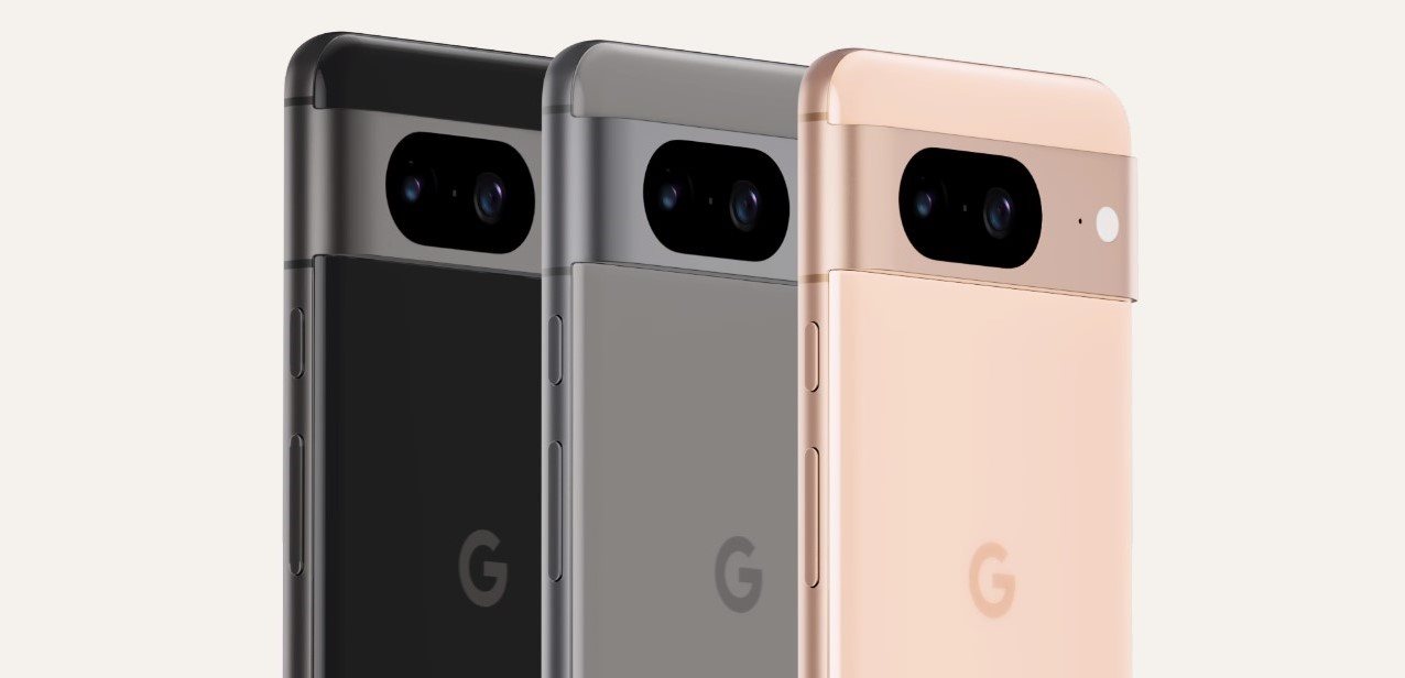 Google Pixel 8, dizájn