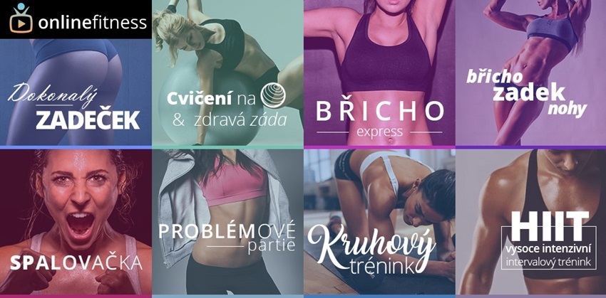 Online Fitness lekcie