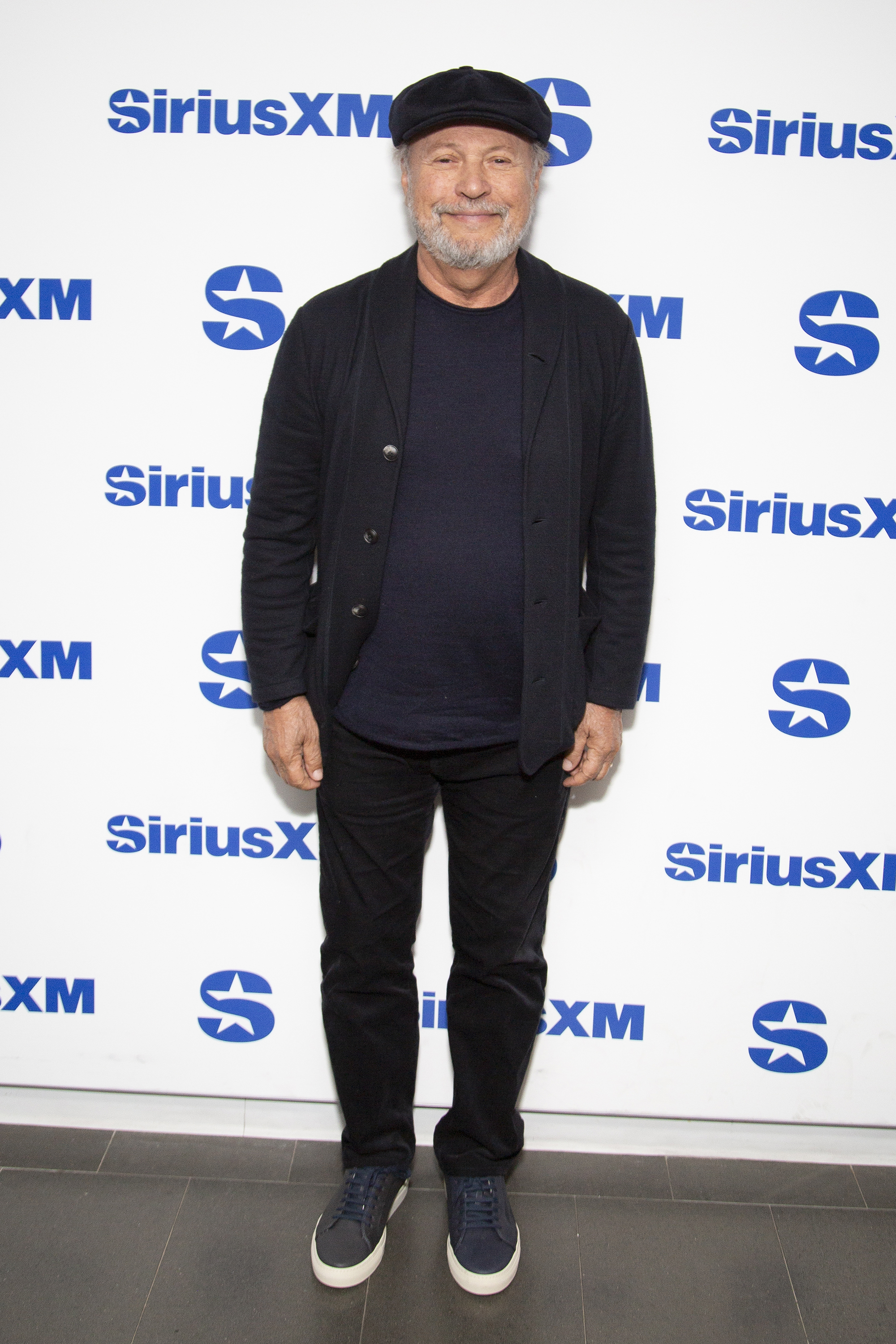 Billy Crystal visits SiriusXM Studios on October 17, 2024, in New York City | Source: Getty Images