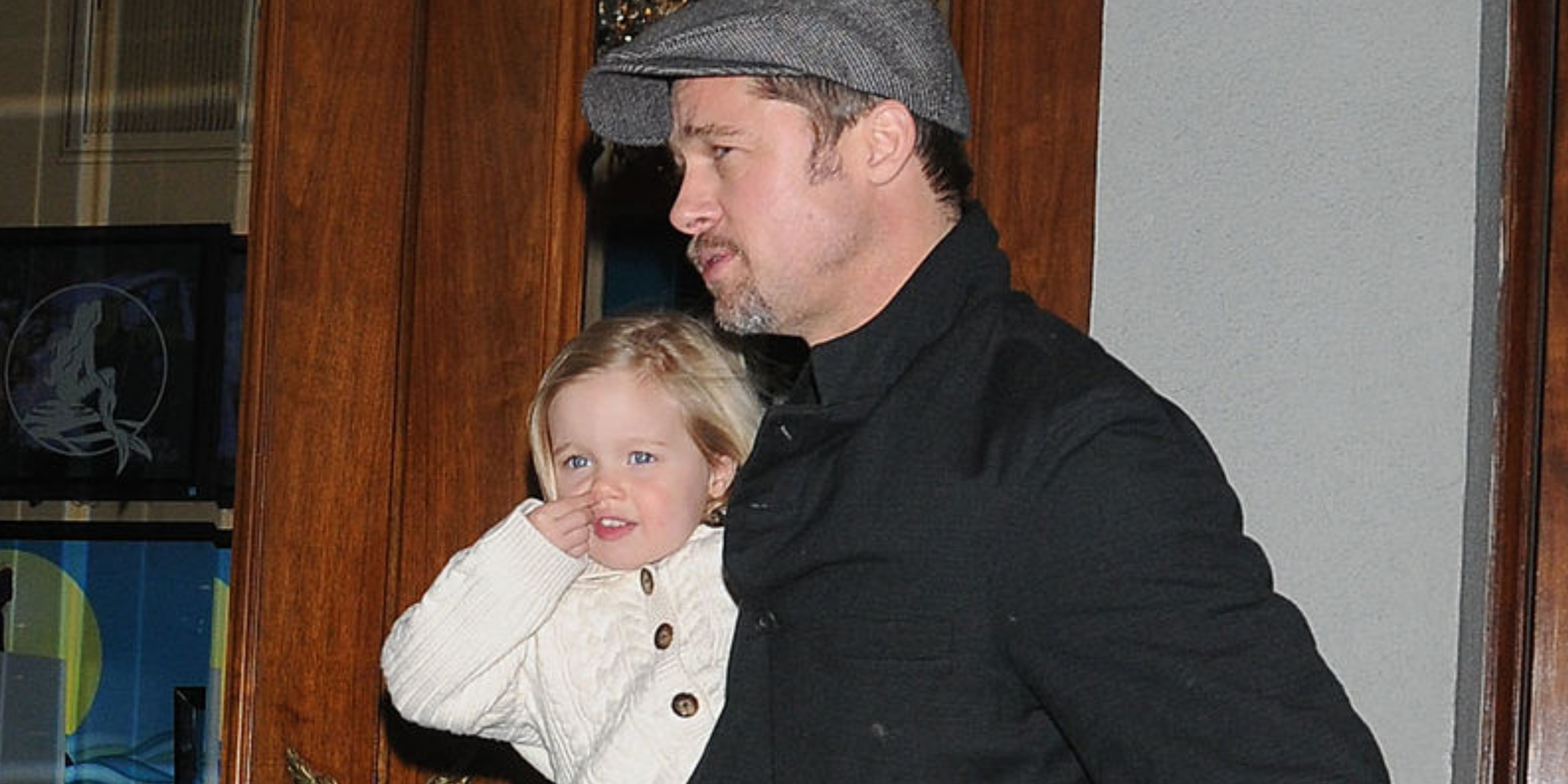 Shiloh Jolie-Pitt and Brad Pitt | Source: Getty Images