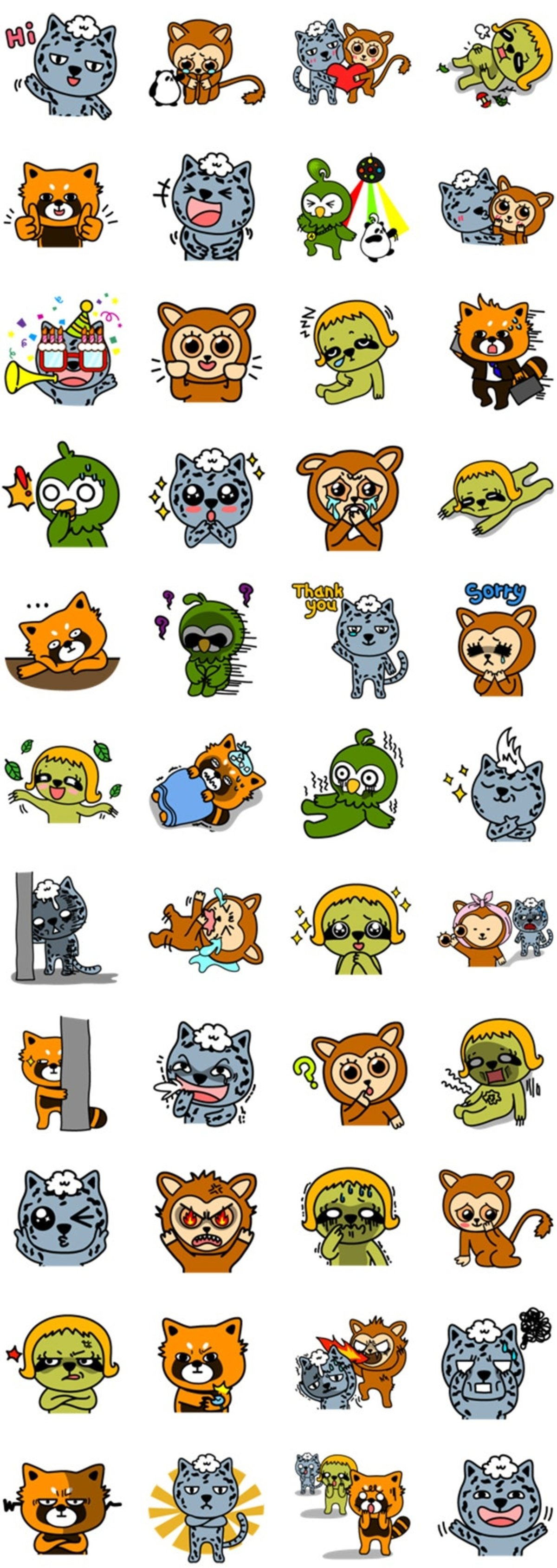 Los stickers más divertidos para Facebook Messenger