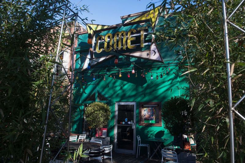 The Comet Ping Pong restaurant in Washington, DC., where Edgar Maddison Welch stormed to "self-investigate" Pizzagate.