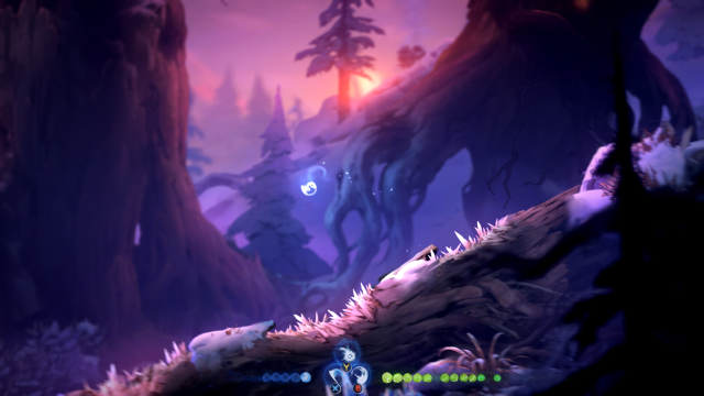 Screenshot from video game Ori and the Will of the Wisps