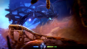 Screenshot from video game Ori and the Will of the Wisps