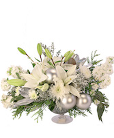 Silver Luster Flower Arrangement