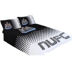 Newcastle United FC Black White Bedding Set