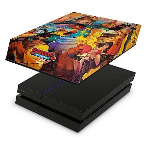 PS4 Fat Capa Anti Poeira - Streets Of Rage 4