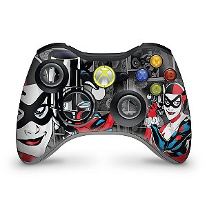 Skin Xbox 360 Controle - Arlequina Harley Quinn