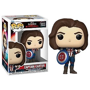 Funko Pop! Filme Marvel Doutor Estranho Doctor Strange Captain Carter 1033