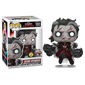 Funko Pop! Marvel Filme Doctor Stranger Dr. Estranho Dead Strange 1032 Exclusivo Glow