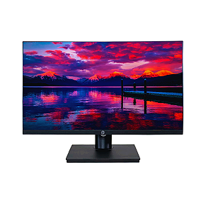 MONITOR LED 23.8 BRAZILPC FRAMELESS ANTIRREFLEXO BPC24SA-75 FHD 75Hz ERGONÔMICO PRETO BOX   IF