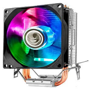 COOLER BRAZILPC CL2800 GAMER COM COBRE E LED PARA INTEL E AMD