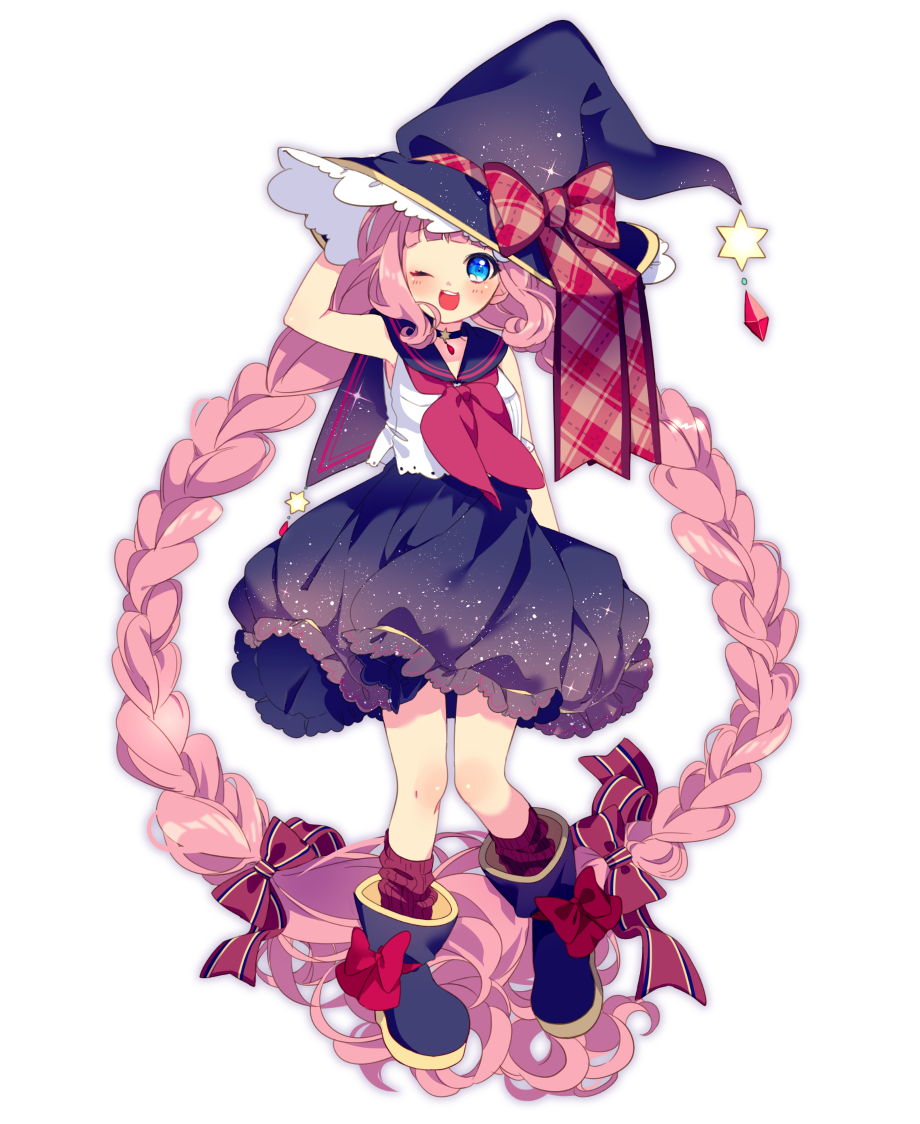 Witch with Braid Twintails [Original] : r/awwnime